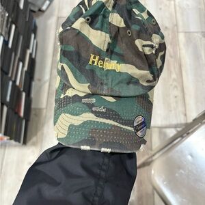 KBETHOS Camouflage Baseball Cap with Olive and Dark Green Accents